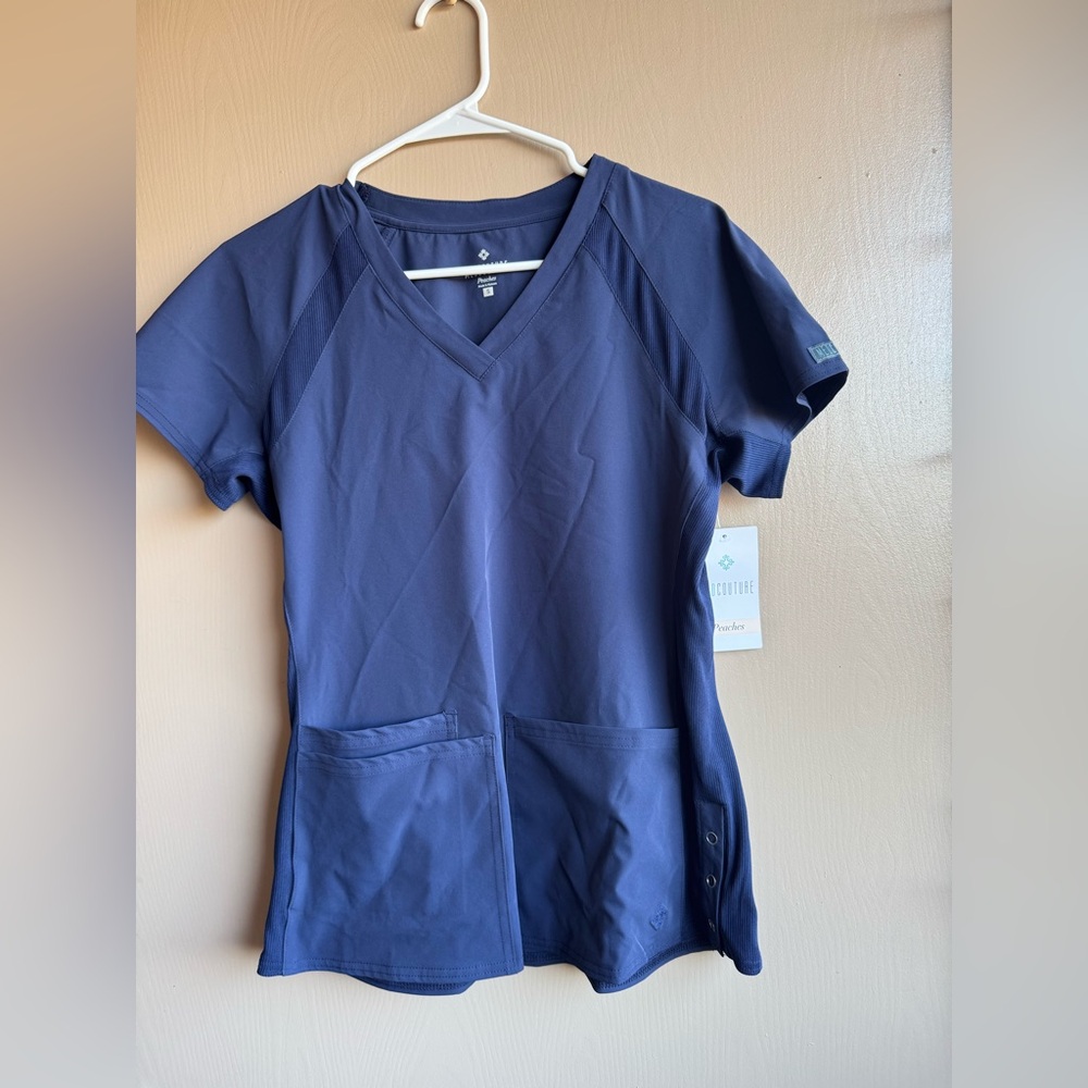 Med Couture Scrub Top NWT